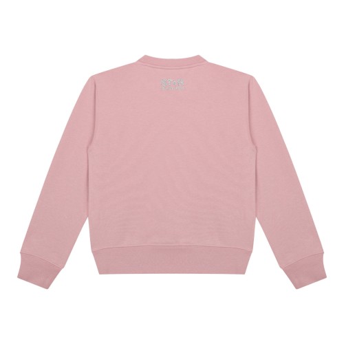 Pink Glitter Star Patch Sweatshirt 2