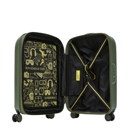 Pine Green Logoduck Expandable Cabin Trolley