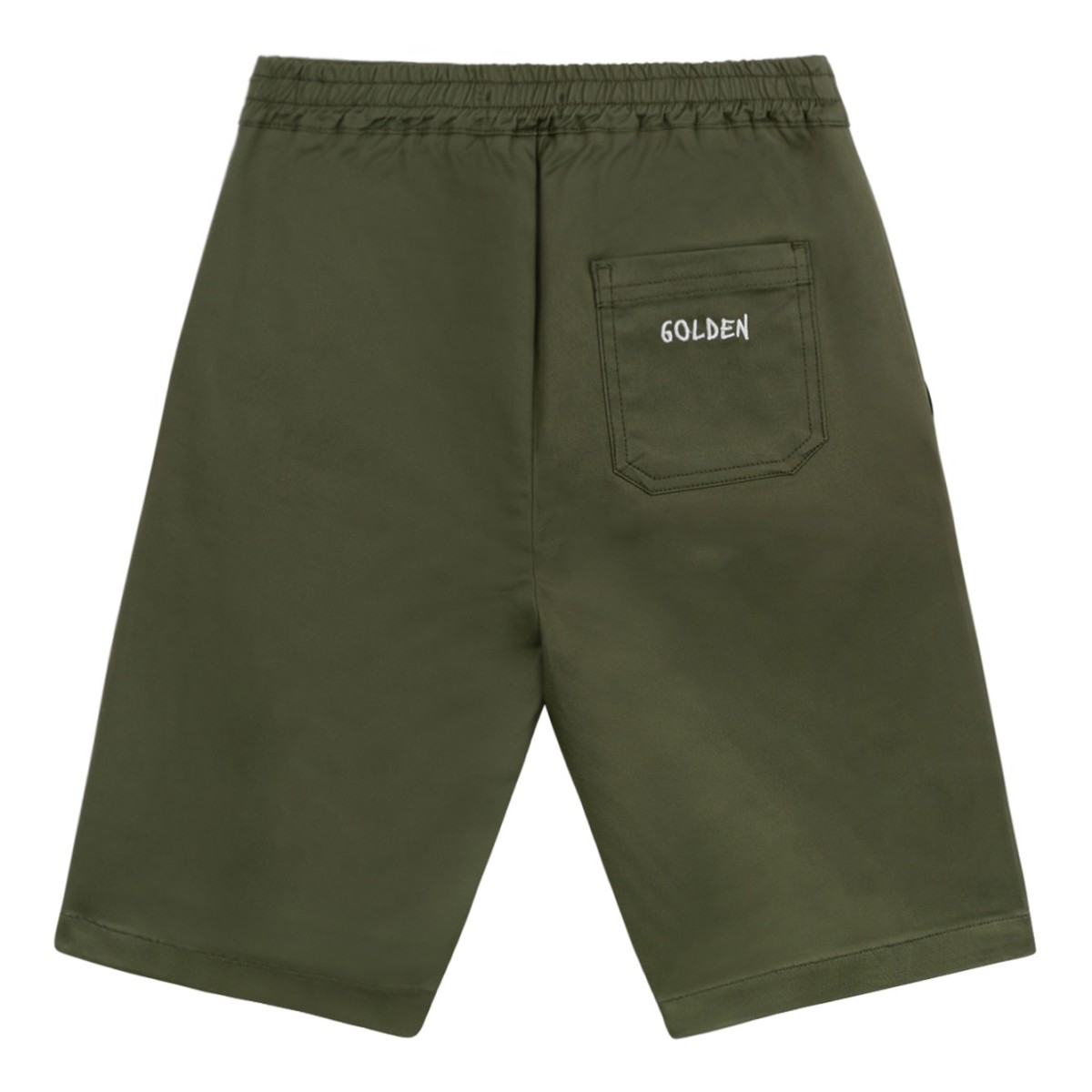 Olive Green Chino Shorts