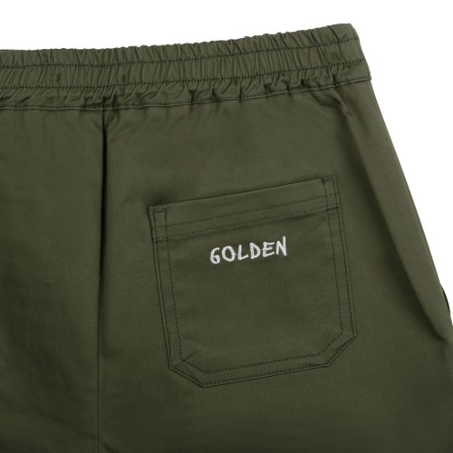 Olive Green Chino Shorts