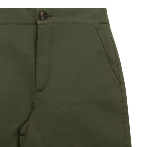 Olive Green Chino Shorts
