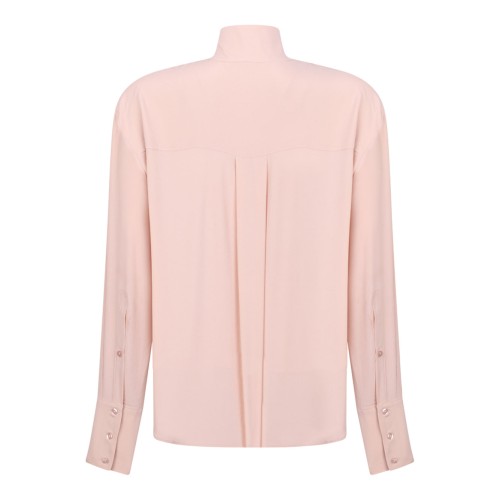 Old Rose Bow Collar Shirt