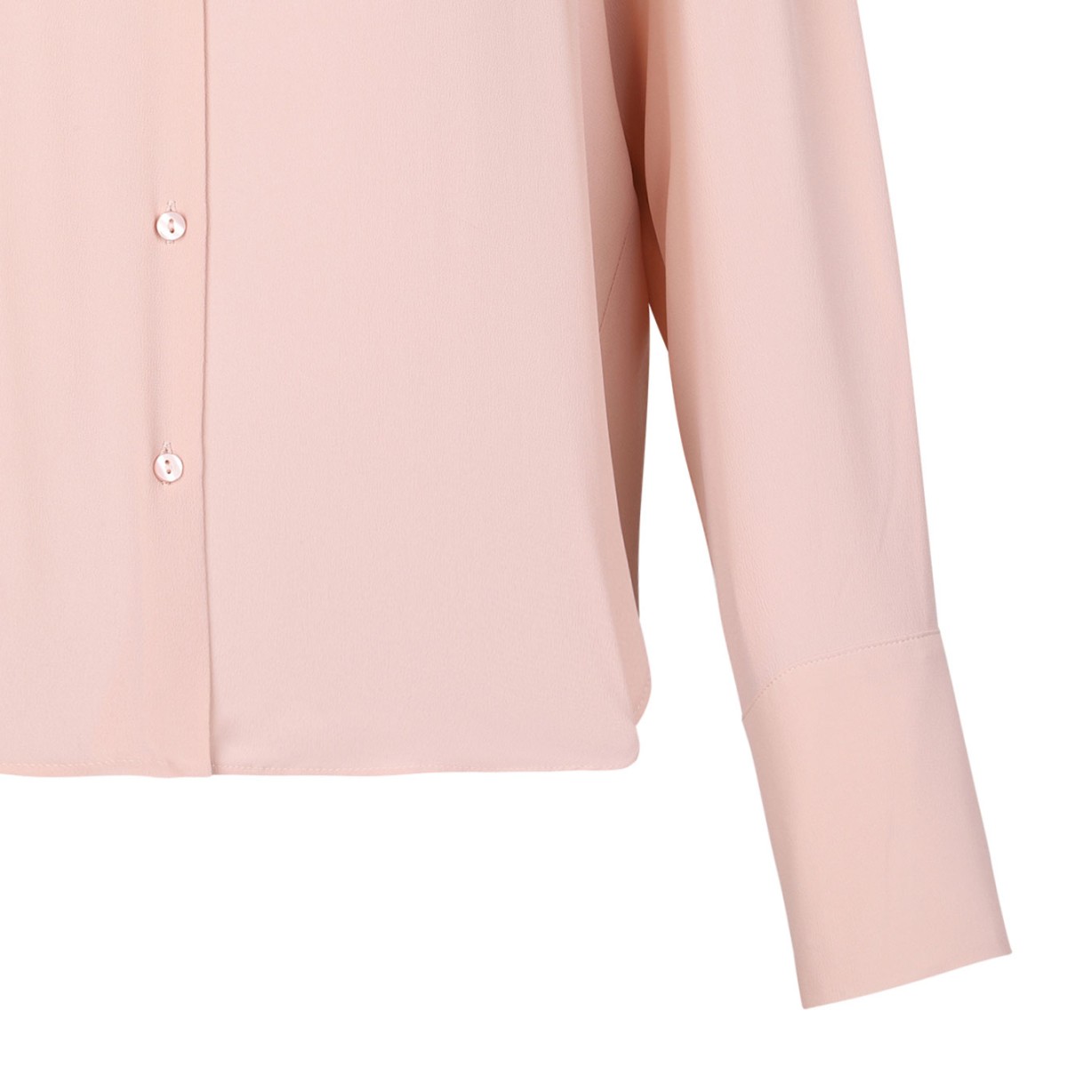 Old Rose Bow Collar Shirt