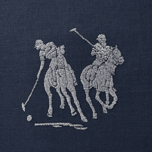 Navy Griffith Throw Pillow 2