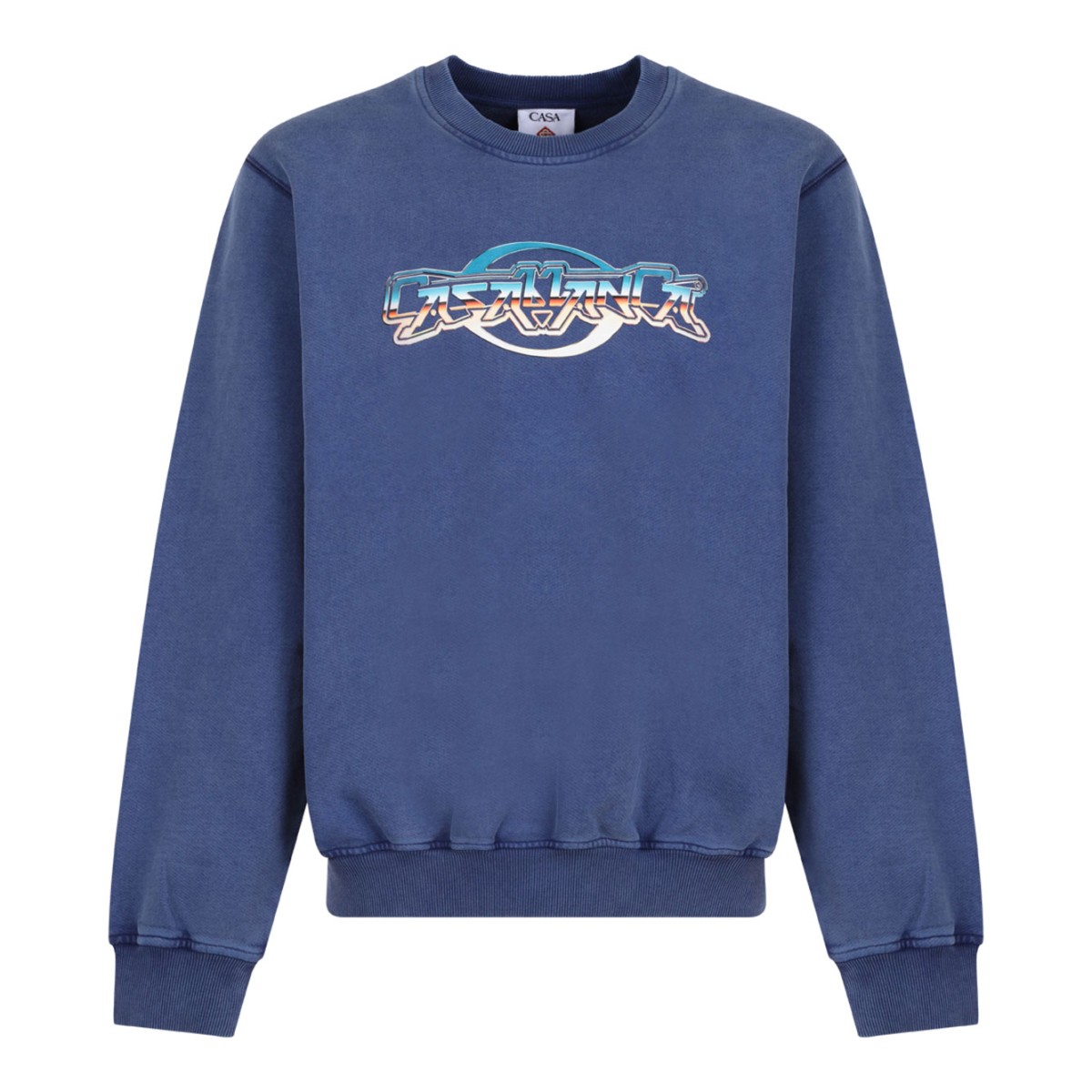 Navy Casablanca Chrome Sweatshirt