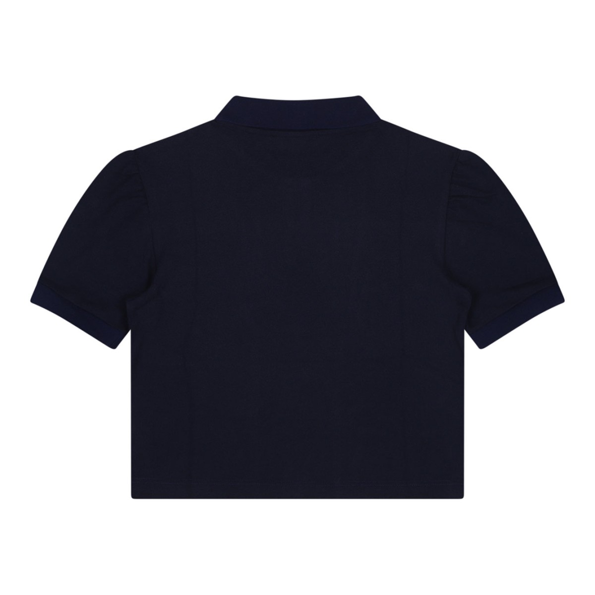 Navy Blue Pique Polo Shirt