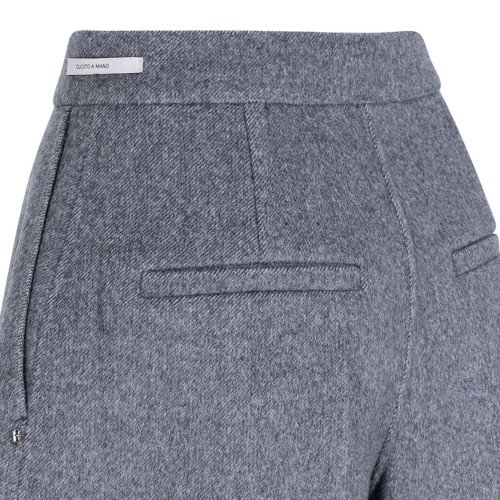 Medium Grey Tailored Shorts