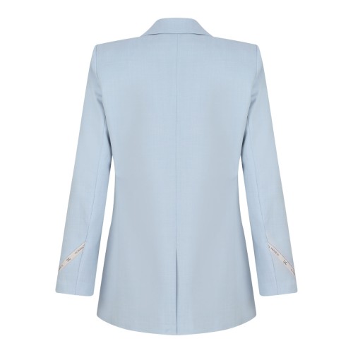 Light Blue Suit With Belt