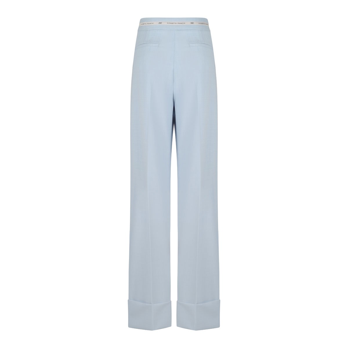 Light Blue Suit With Belt