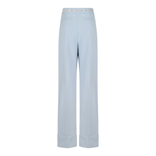 Light Blue Suit With Belt