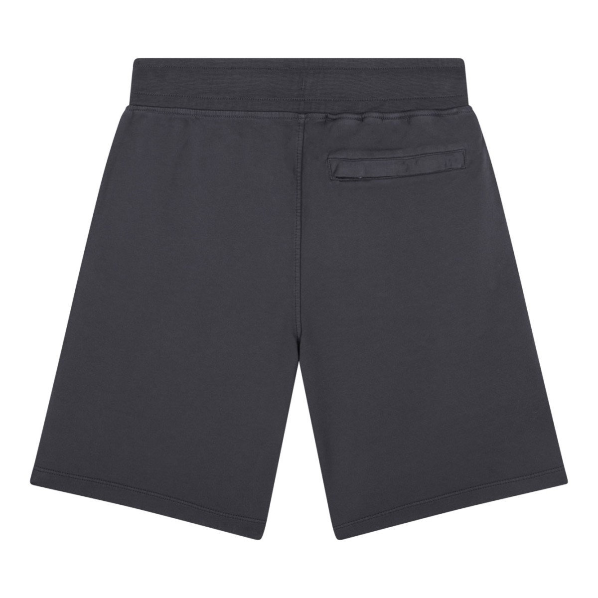 Anthracite Grey Logo Print Shorts