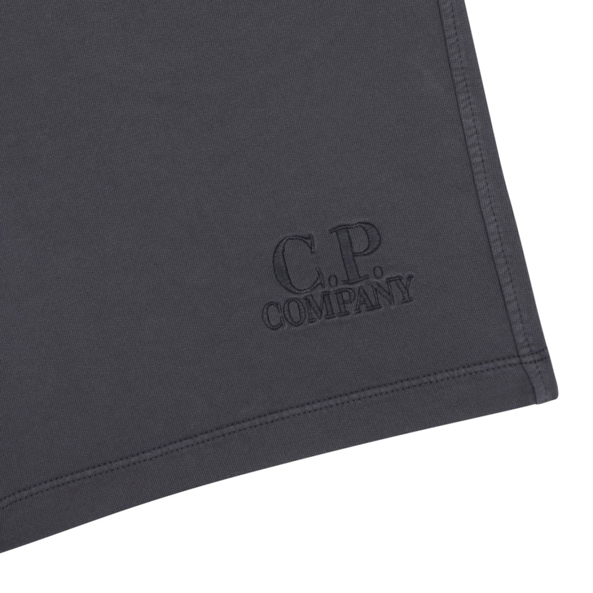 Anthracite Grey Logo Print Shorts