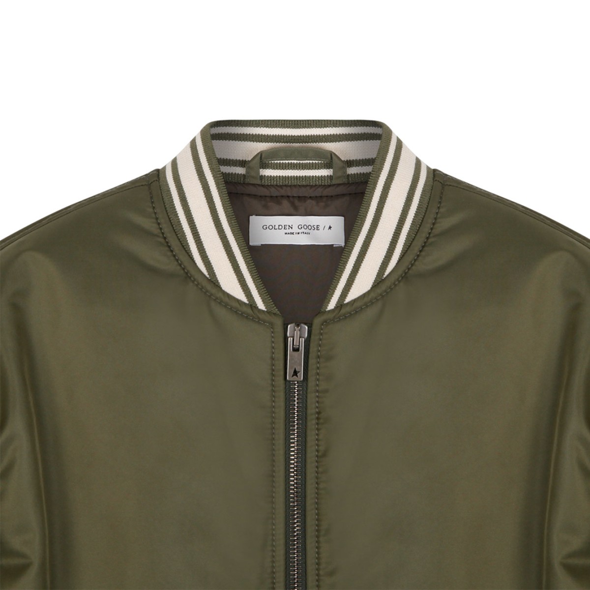Army Green Bomber Jacket