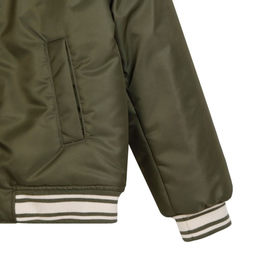 Army Green Bomber Jacket