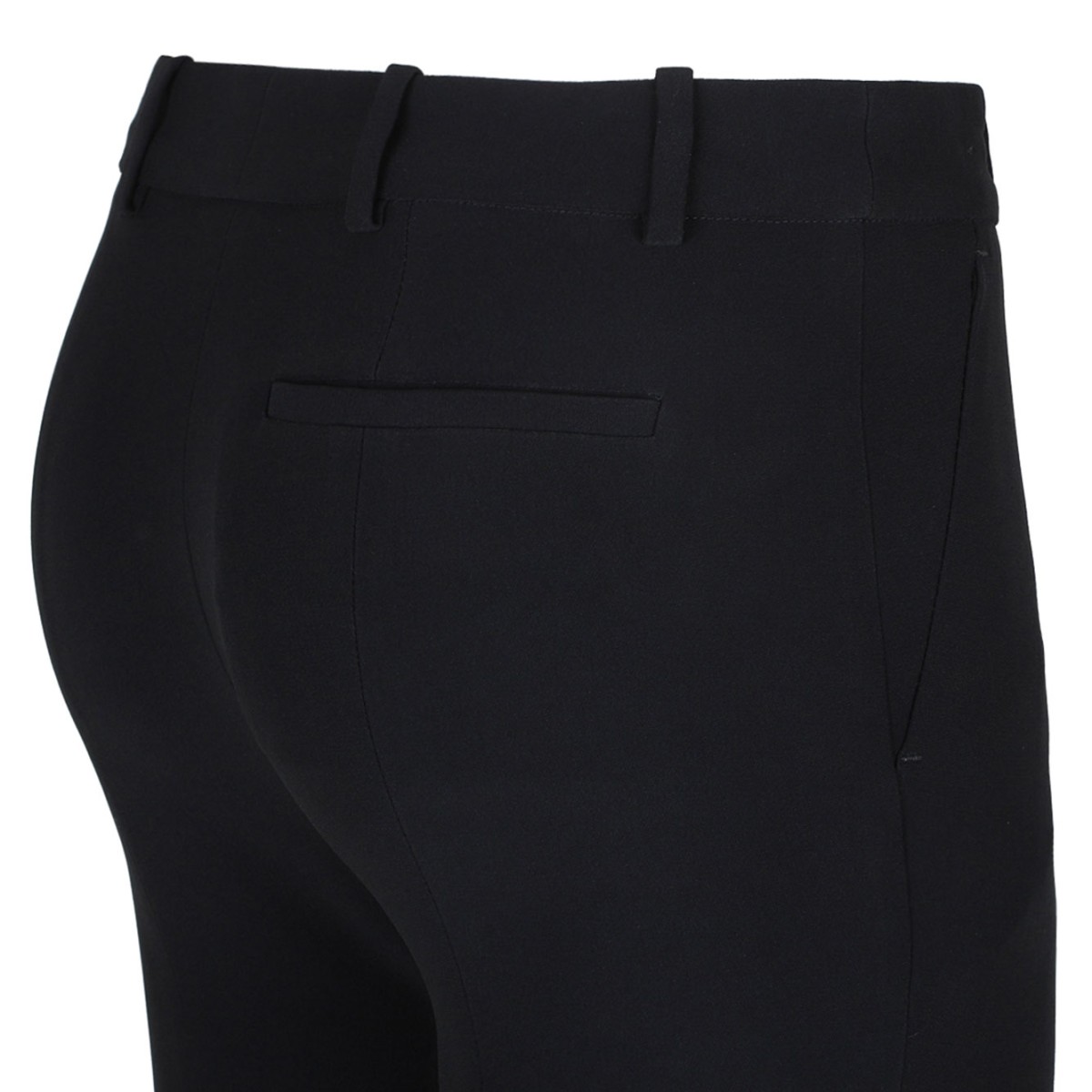 Black Bootcut Trousers