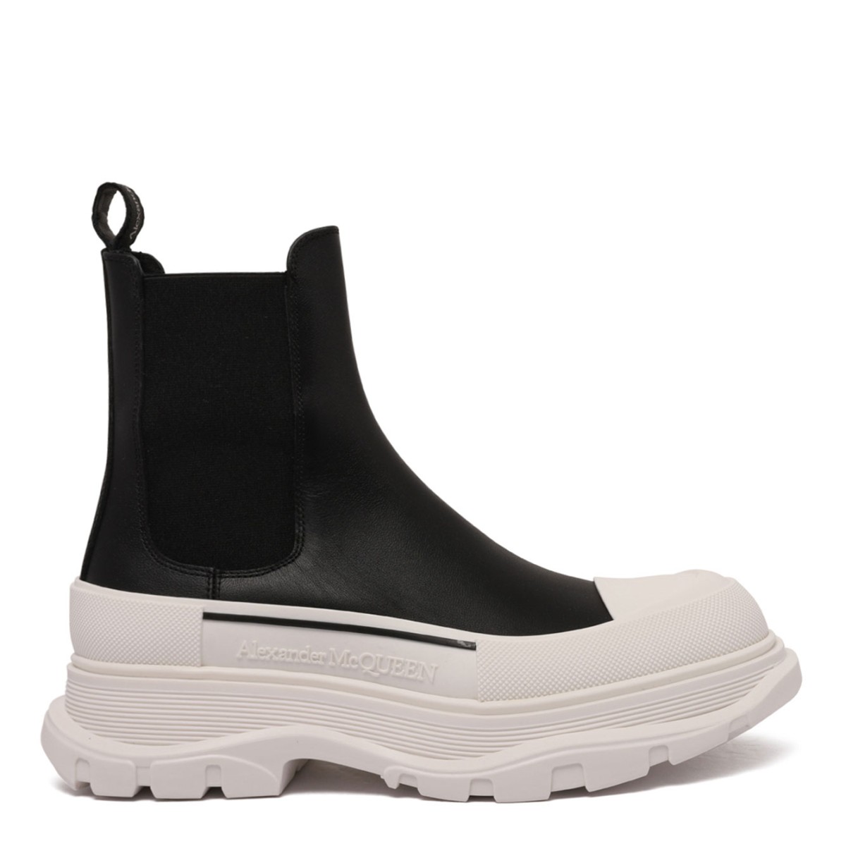 Black Chelsea Tread Boot