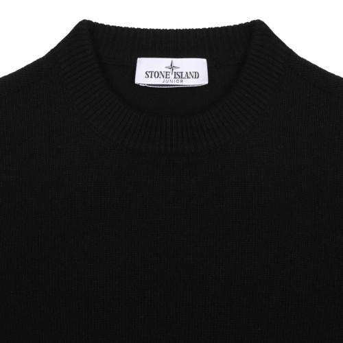 Black Compass-Patch Jumper