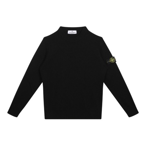 Black Compass-Patch Jumper