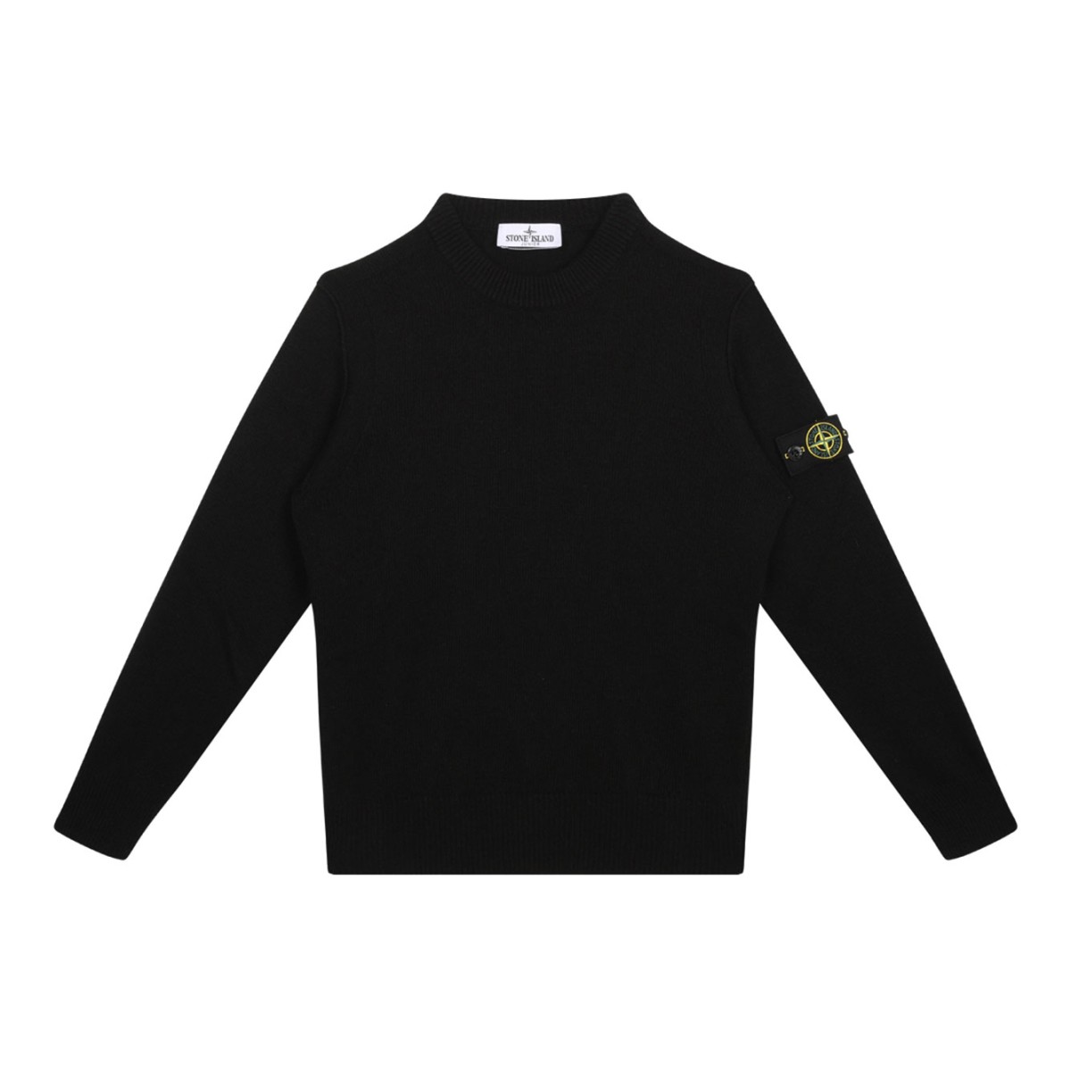 Black Compass-Patch Jumper