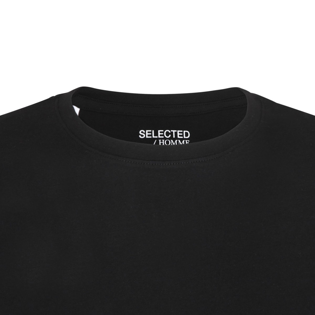 Black Cotton T-Shirt