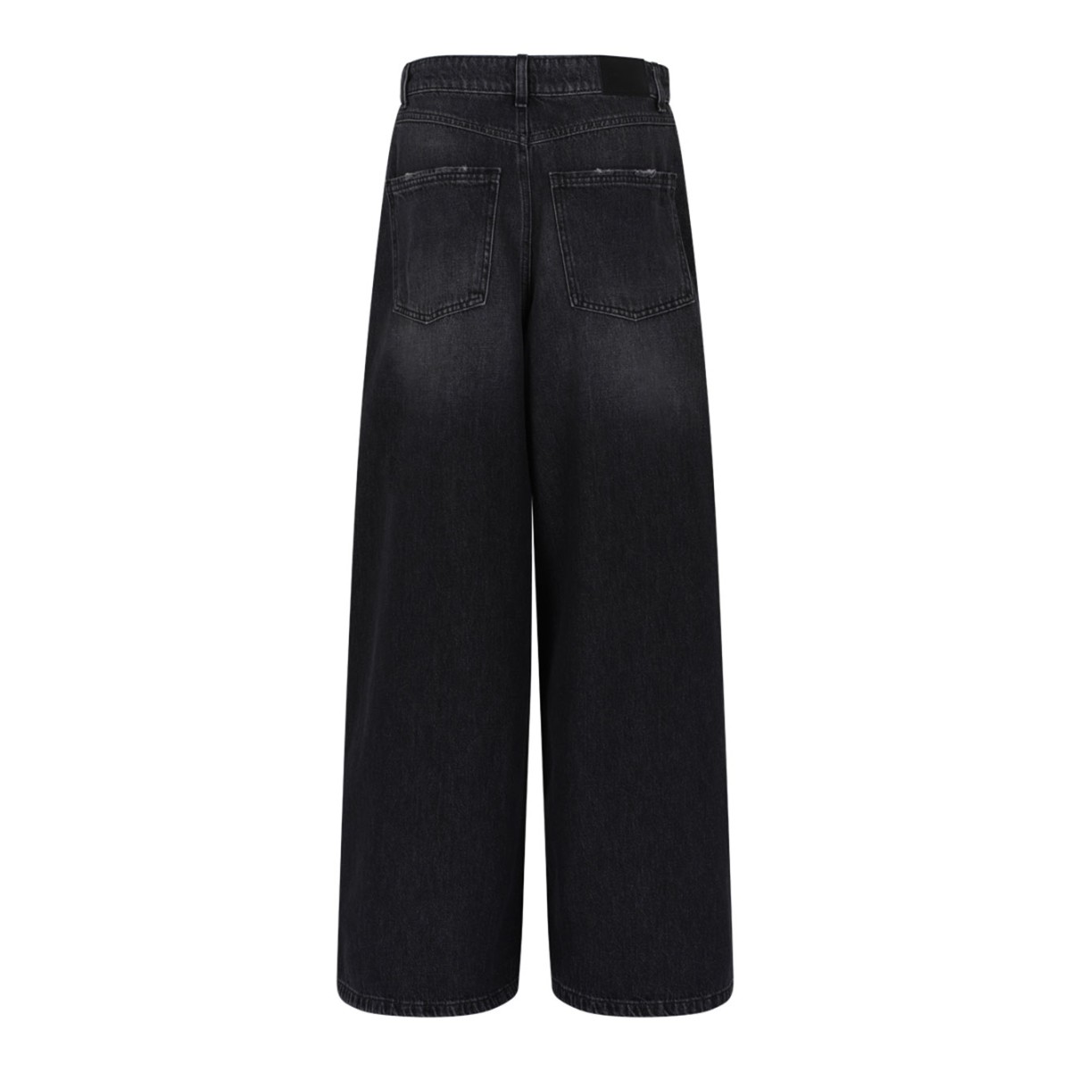 Black Denim Loose Fit Jeans