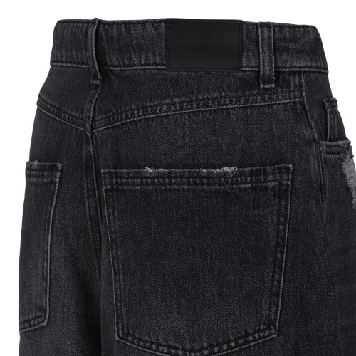 Black Denim Loose Fit Jeans