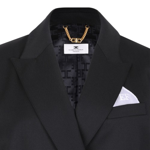 Black Double Breasted Jacket