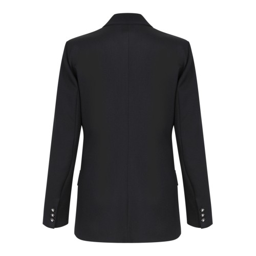 Black Double Breasted Jacket