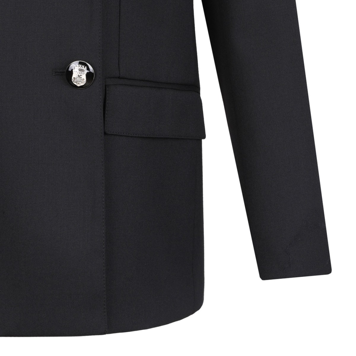 Black Double Breasted Jacket