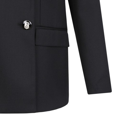 Black Double Breasted Jacket