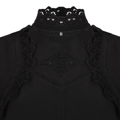 Black Frany Blouse