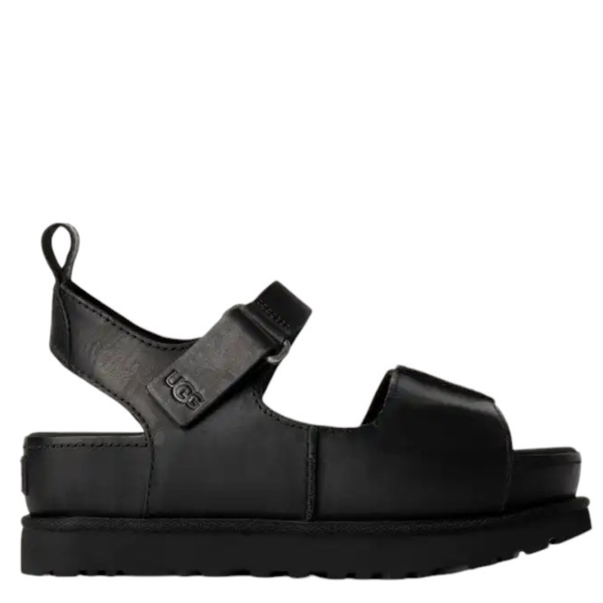 Black Goldenstar Hi Sandal