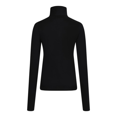 Black High Neck Knitwear 2