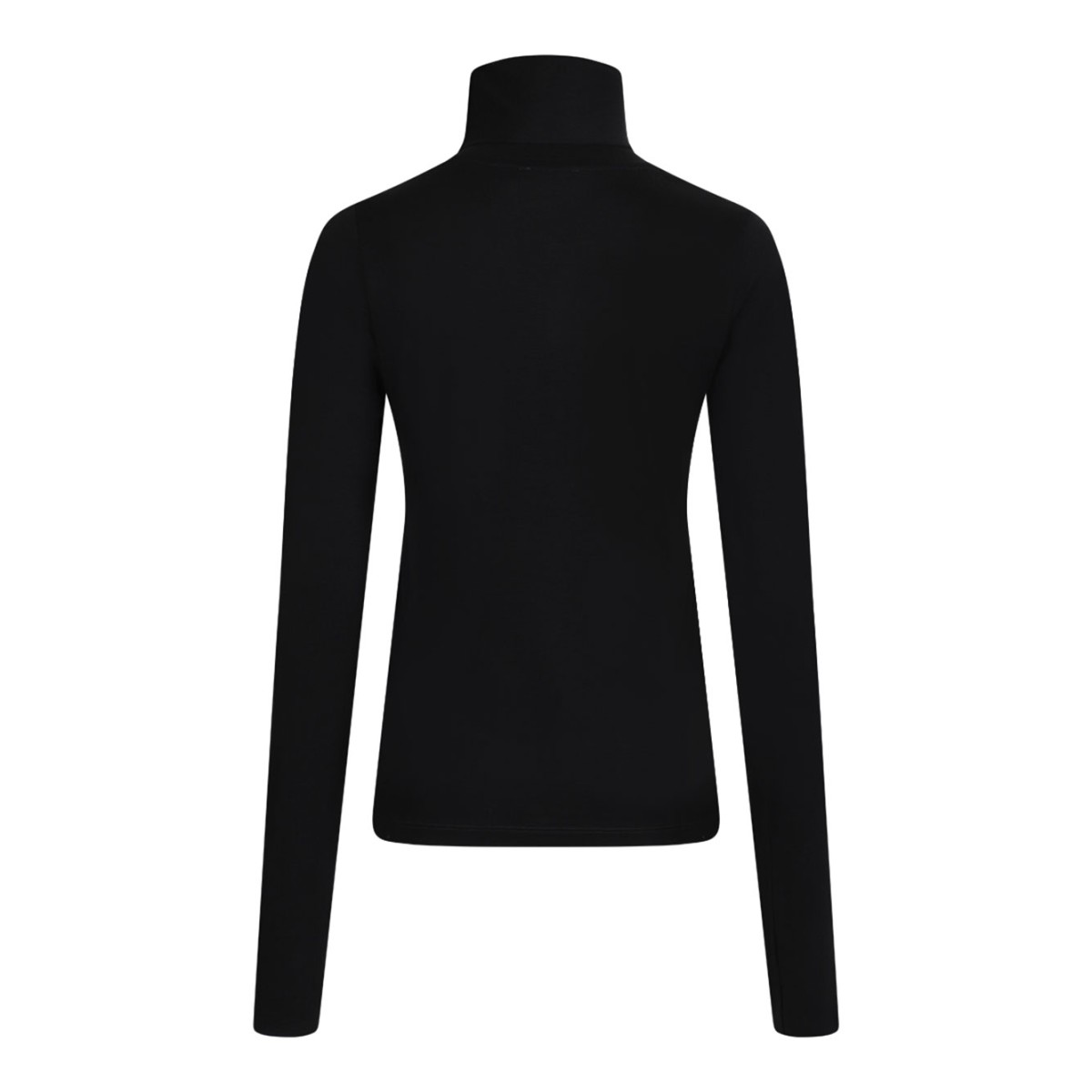 Black High Neck Knitwear