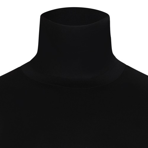 Black High Neck Knitwear
