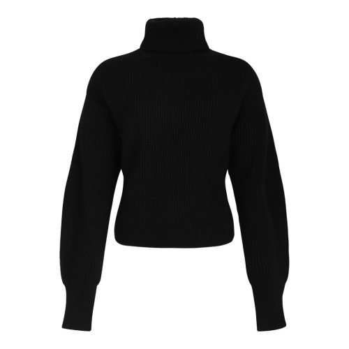 Black High Neck Sweater