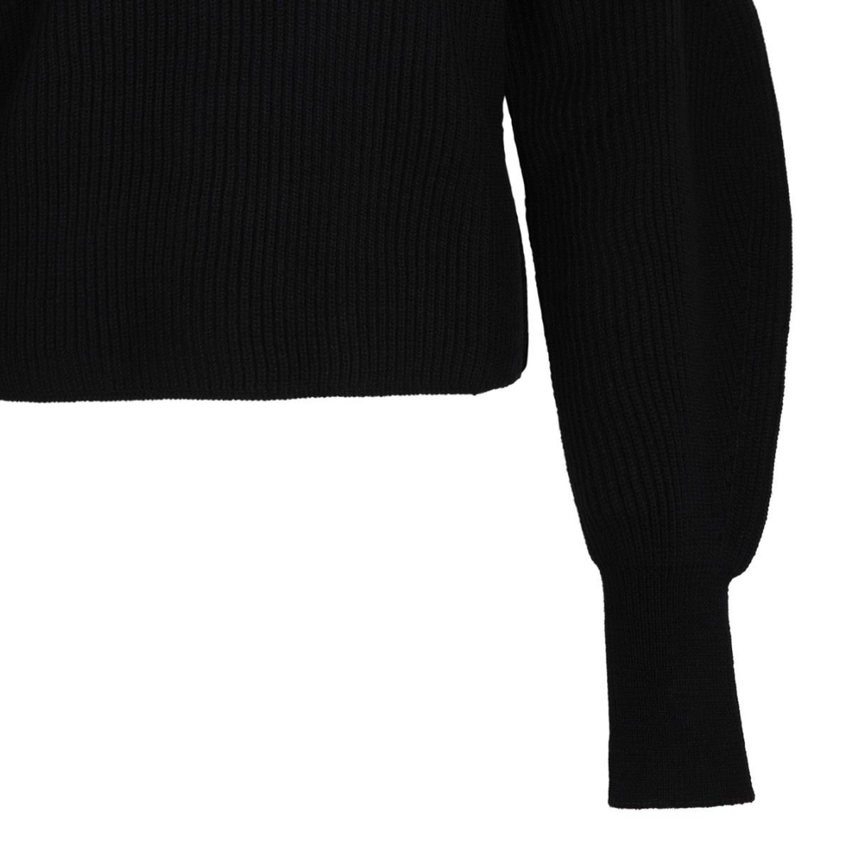 Black High Neck Sweater