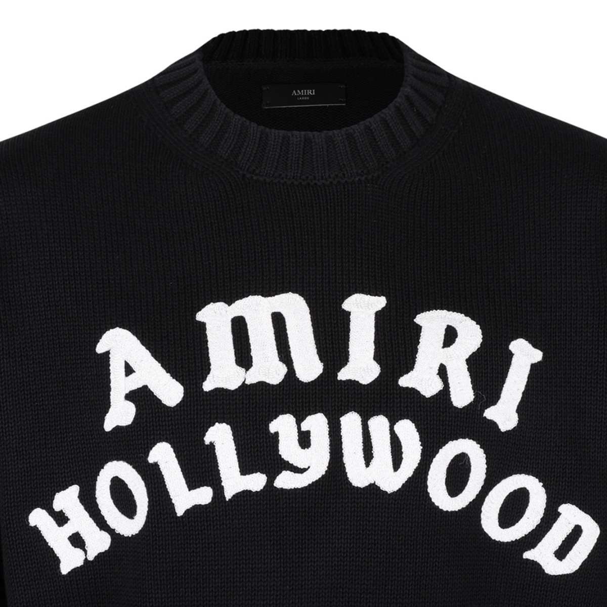 Black Hollywood Knit Sweater