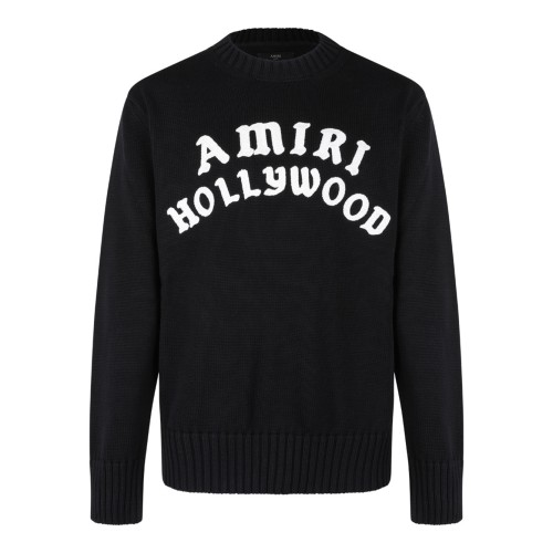 Black Hollywood Knit Sweater