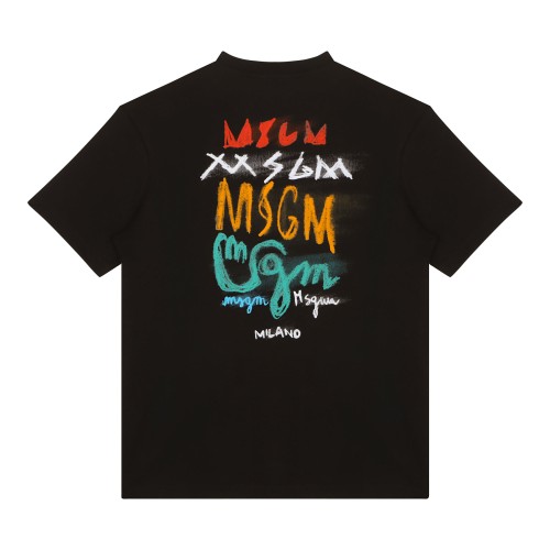 Black Logo Print T-Shirt 2