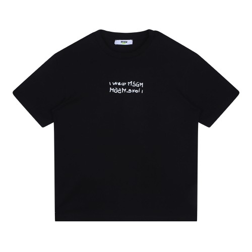Black Logo Print T-Shirt