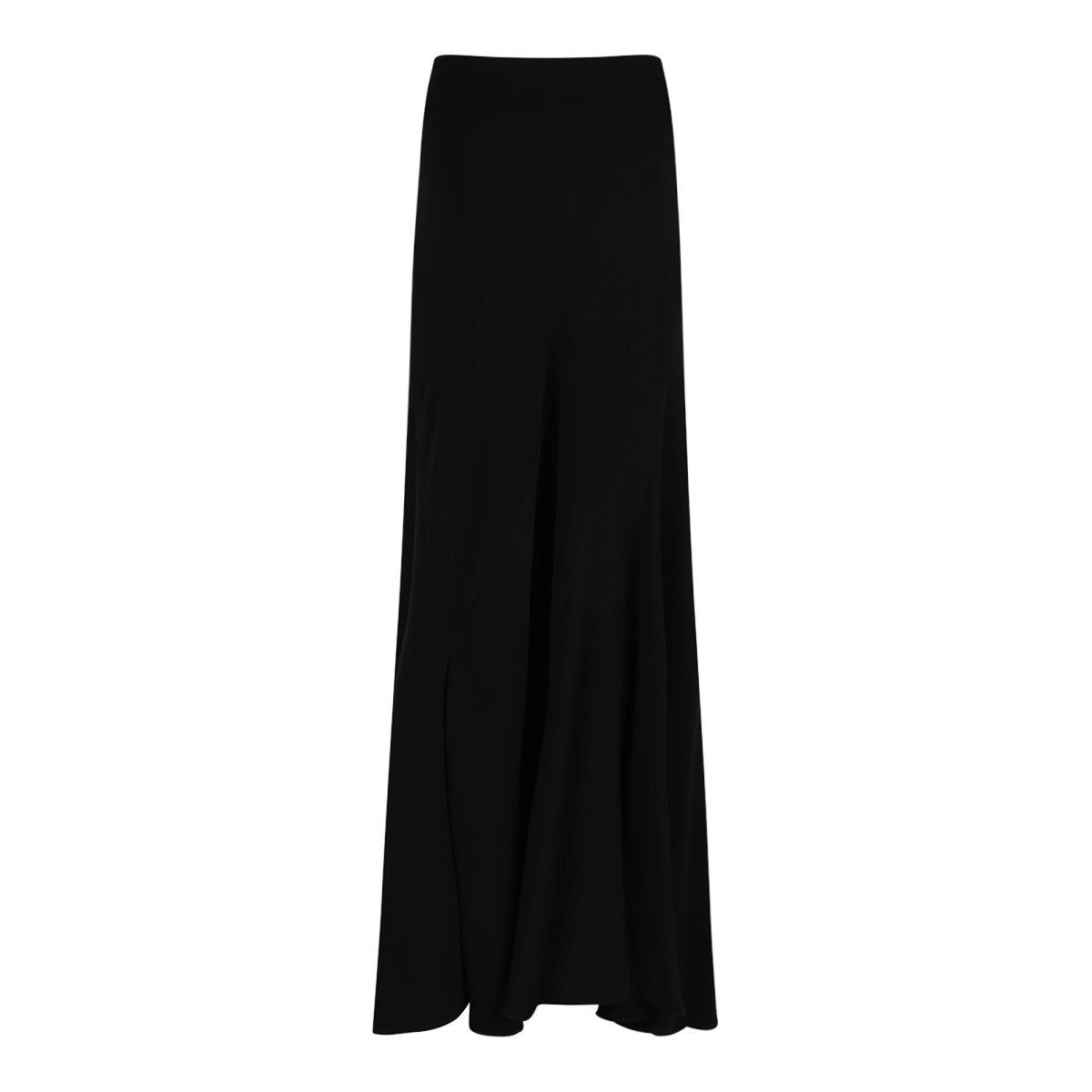 Black Long Cady Skirt