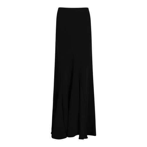 Black Long Cady Skirt