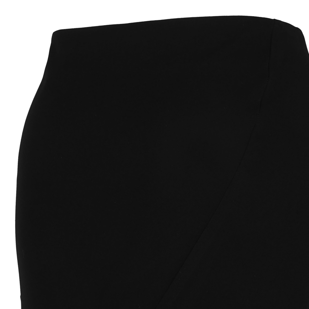 Black Long Cady Skirt