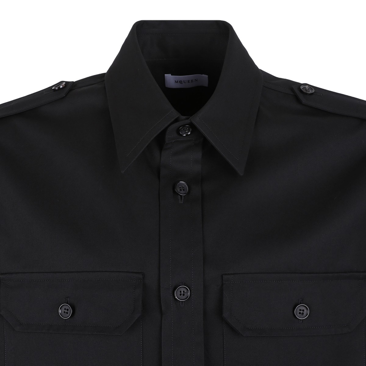 Black Military Shirt