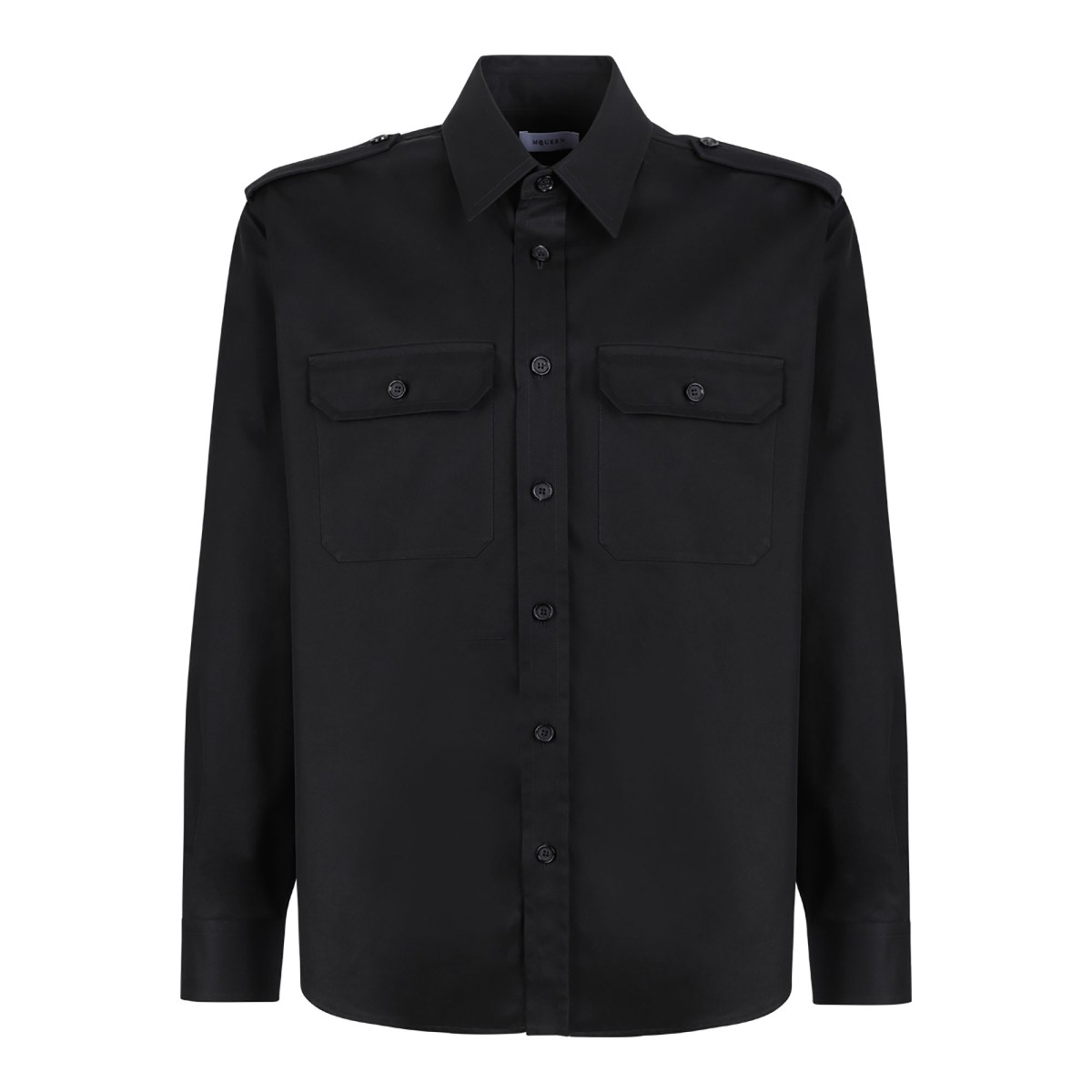 Black Military Shirt