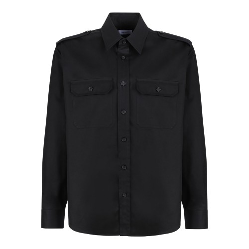 Black Military Shirt