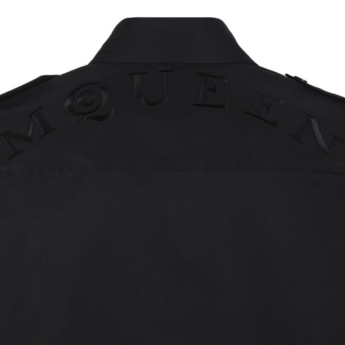 Black Military Shirt