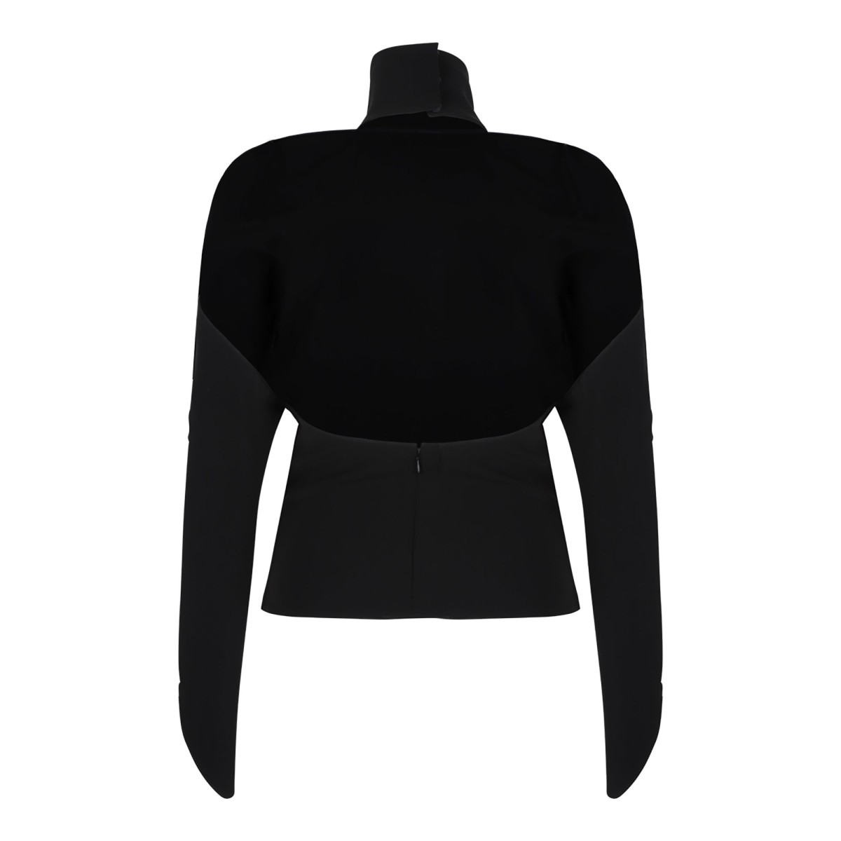 Black Mockneck Top