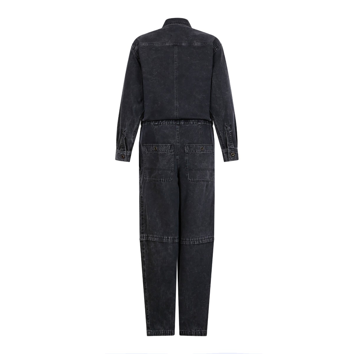 Black Nadia Denim Jumpsuit